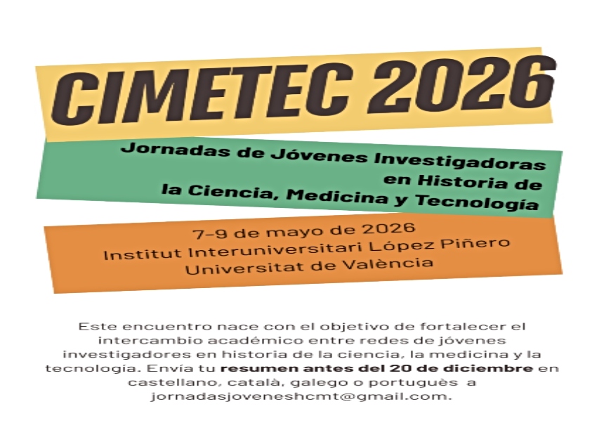 JORNADAS: CIMETEC Del 7 al 9 de mayo de 2026