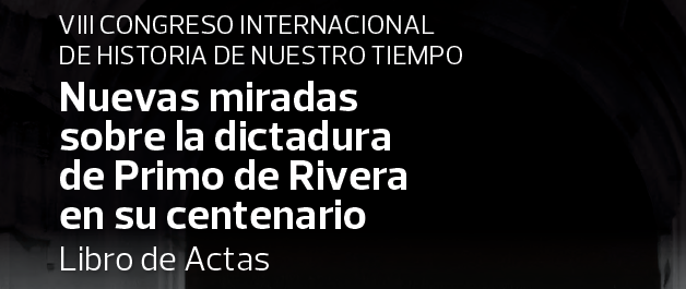 Profesorado del máster participa en el libro «Nuevas miradas sobre la dictadura de Primo de Rivera en su centenario»