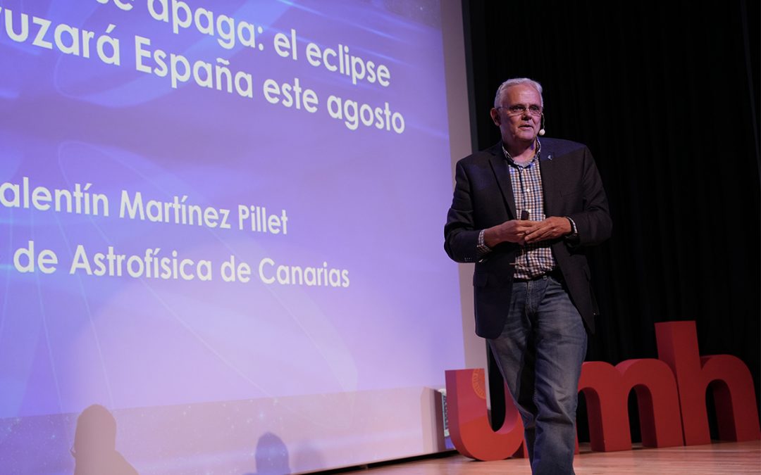 La UMH investirá como Doctor Honoris Causa al astrofísico Valentín Martínez Pillet